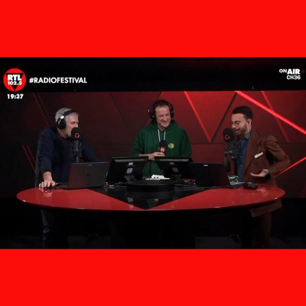 Alex Poli e Matteo Mattiacci in radiovisione RTL